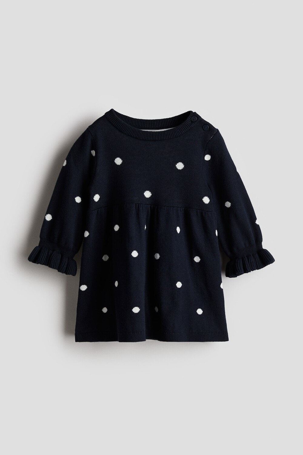 

Трикотажное платье H&M, синий
