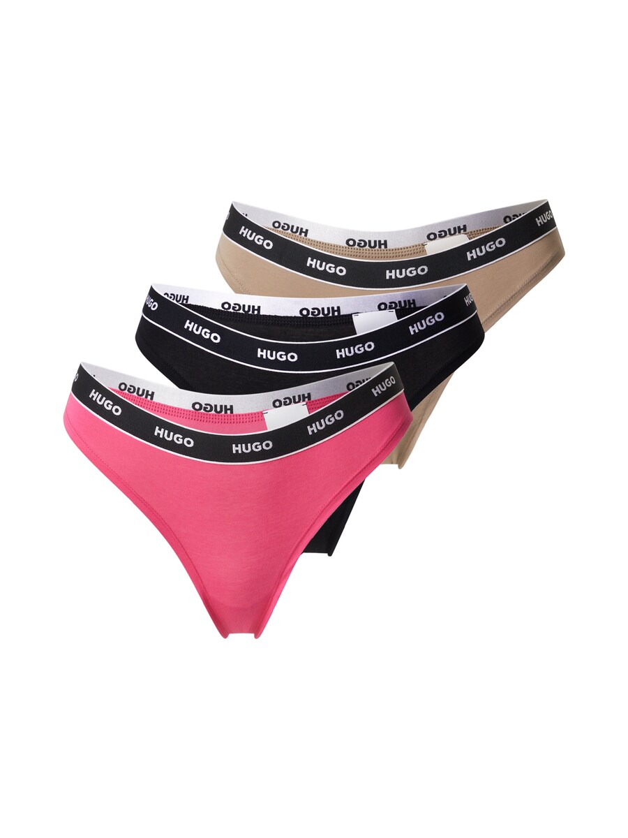 

Стринги HUGO, цвет Light pink/Black