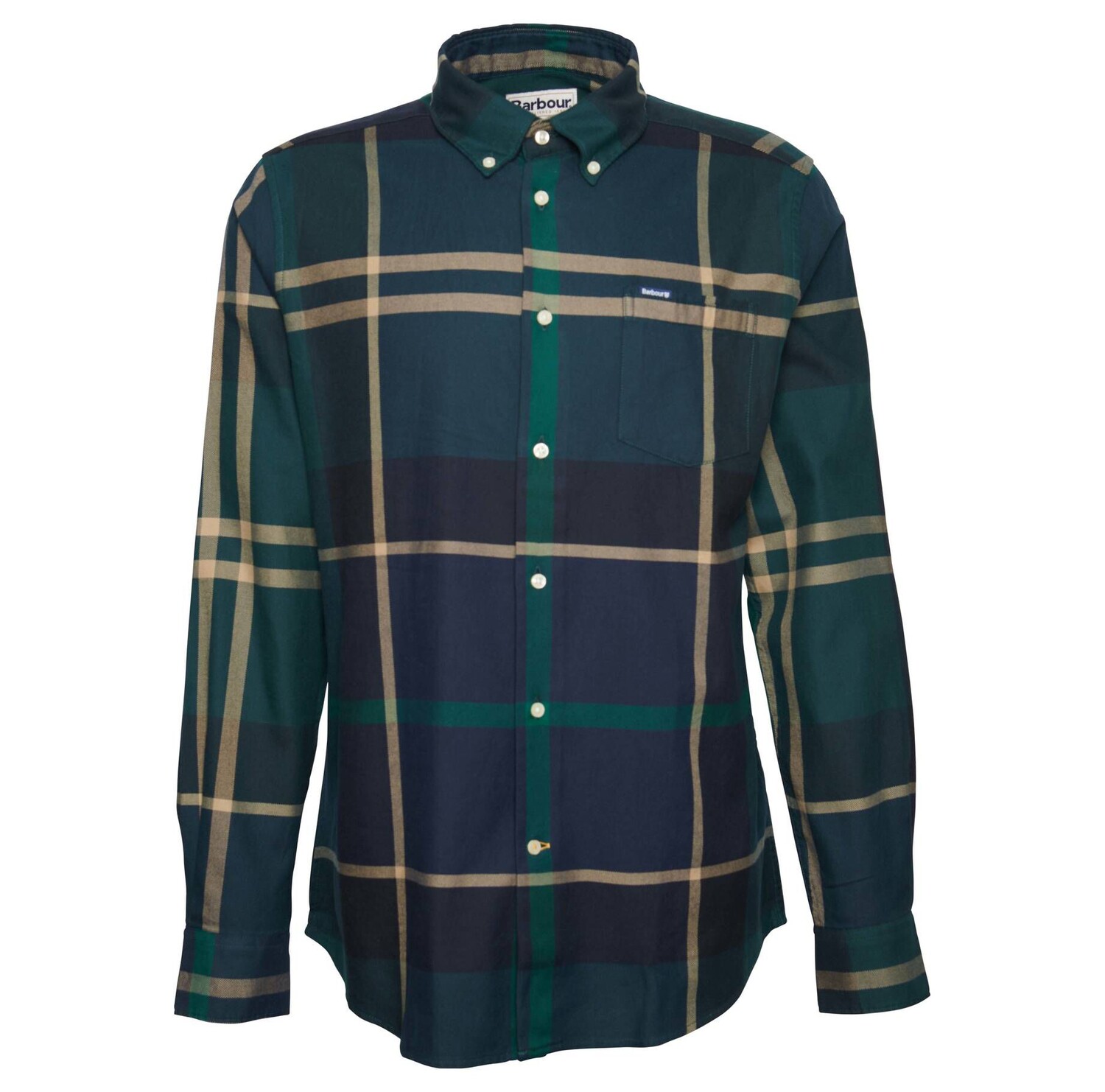 

Рубашка «данун хвост» Barbour, зеленый