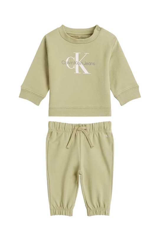 

Детский комплект из 3 предметов Calvin Klein Jeans, зеленый