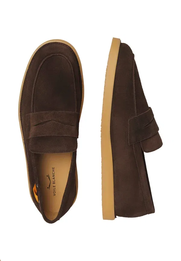 Ботинки Bull 03 slip ons Voile Blanche, тёмно-коричневый — фото 4