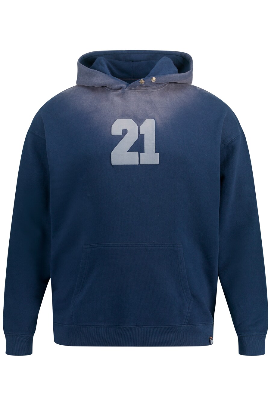 

Худи с капюшоном на молнии STHUGE, Blue