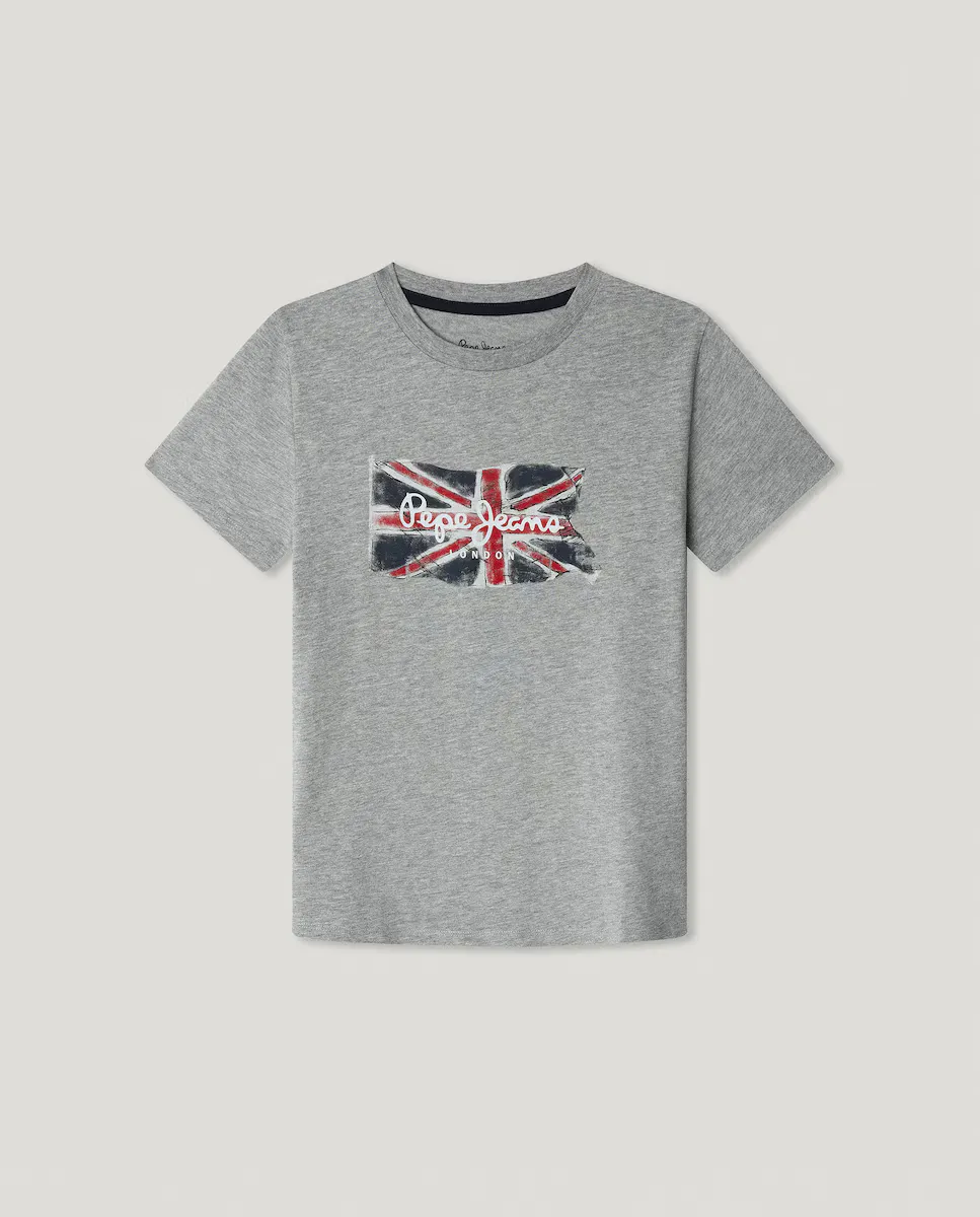 

Футболка для мальчика Clag Jrn Pepe Jeans, серый