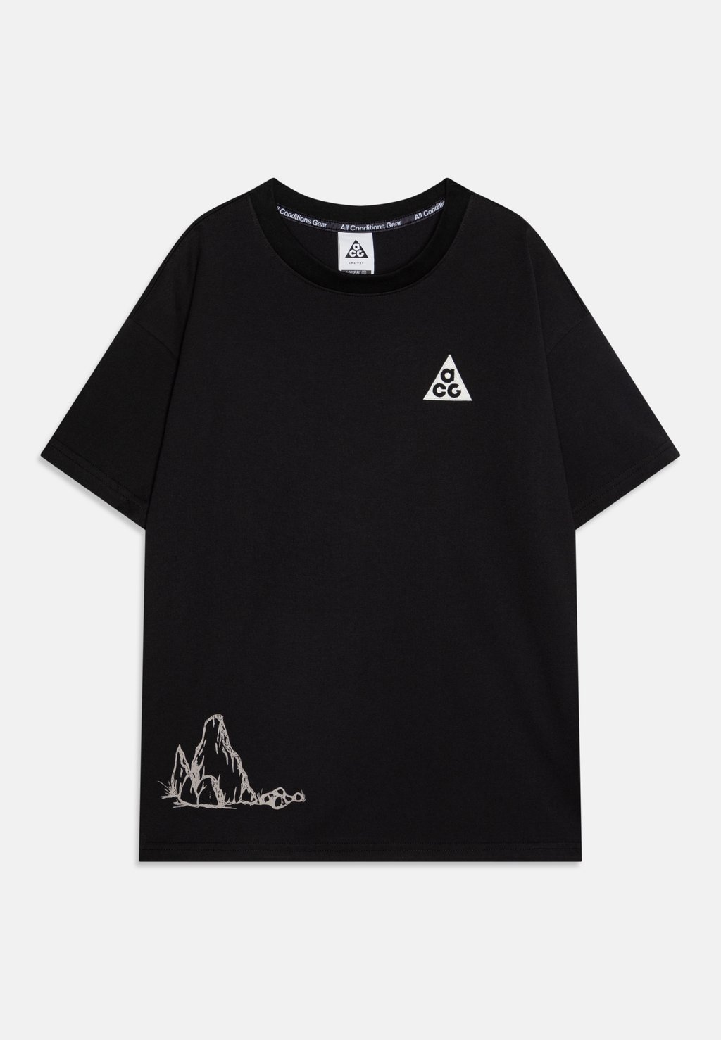 

Футболка с принтом TEE UNISEX Nike ACG, черный