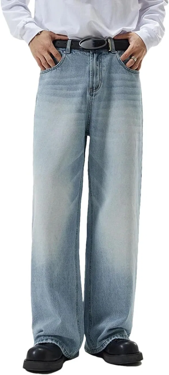 Джинсы прямого кроя, Vintage, Light Blue