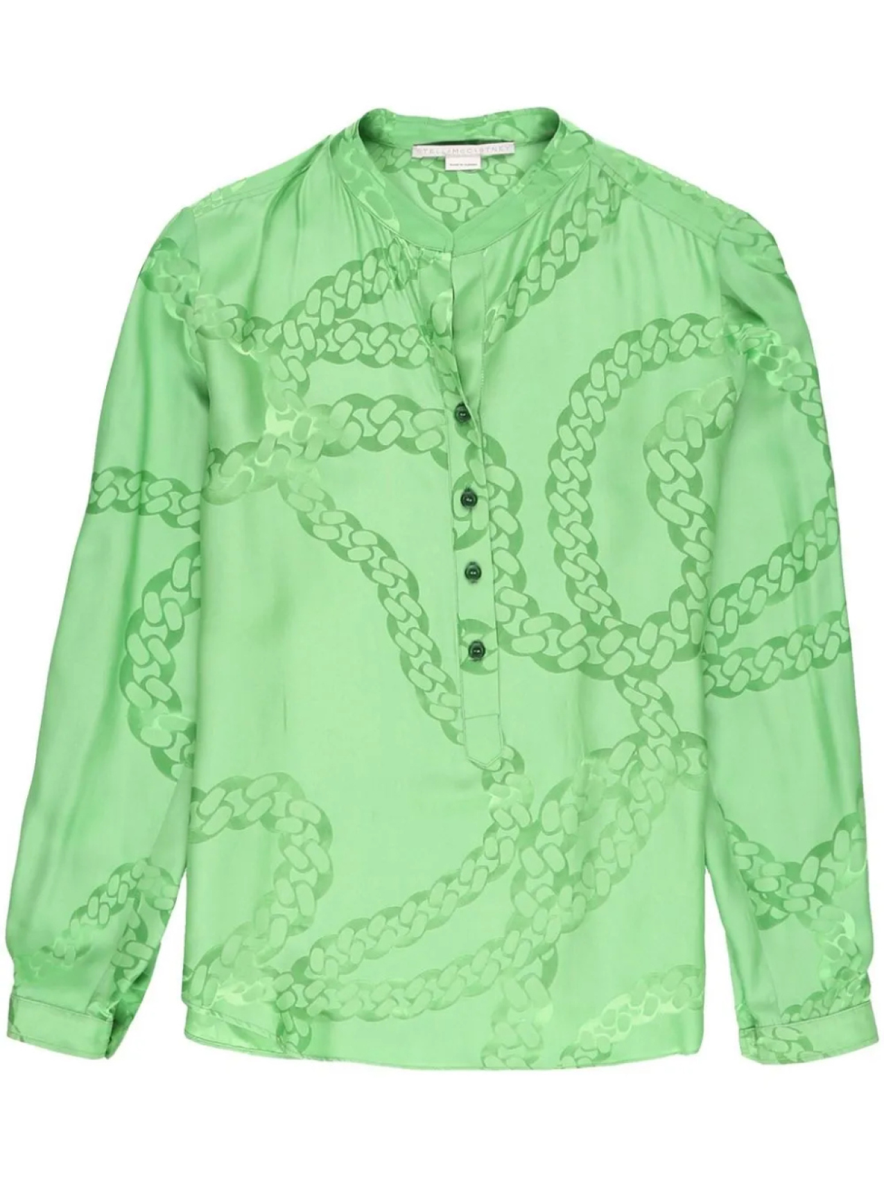 

Рубашка с длинными рукавами Stella McCartney, зеленый