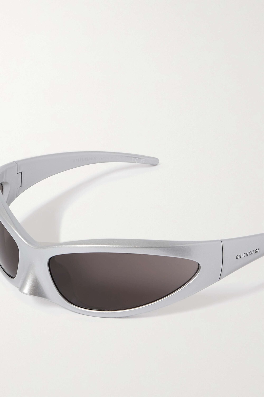 

BALENCIAGA EYEWEAR солнцезащитные очки «кошачий глаз» из ацетата, серый