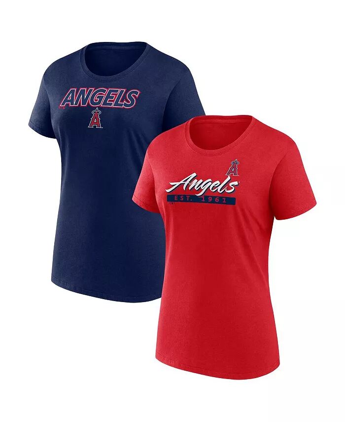 

Женская футболка Los Angeles Angels Risk Combo Pack Fanatics