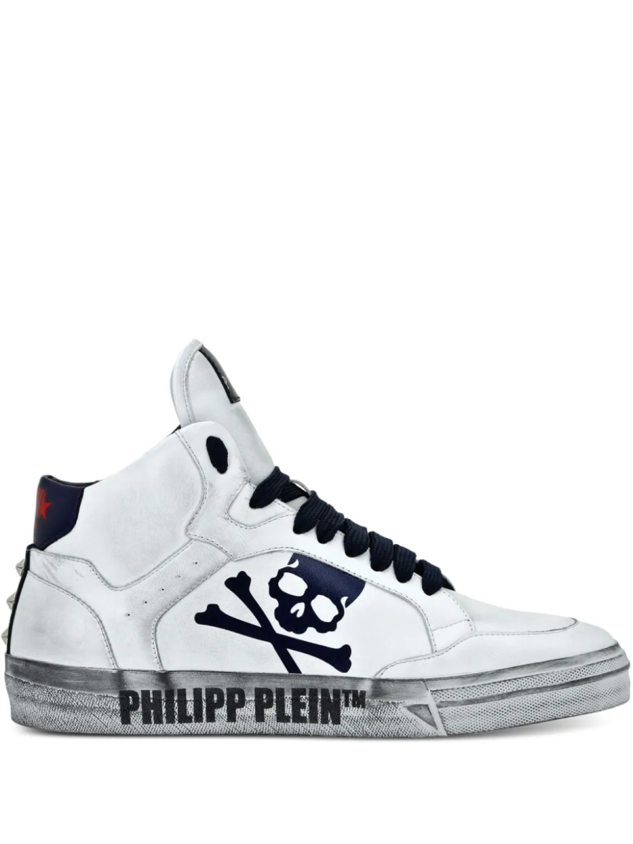 

Кроссовки Philipp Plein Retrokickz TM средней высоты, белый