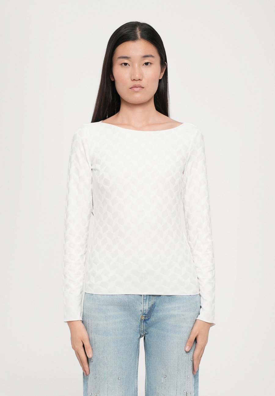Джемпер Emporio Armani JUMPER, Warm White/White