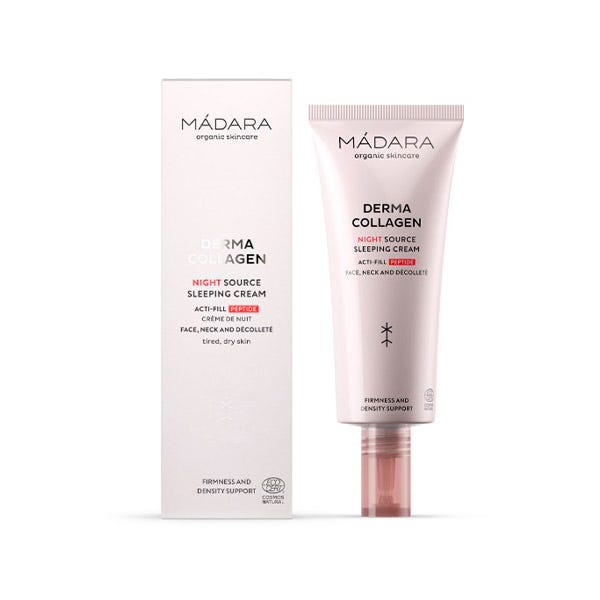 Сыворотка Mádara — Ночной восстанавливающий MADARA Derma Collagen, 70 мл — фото 2