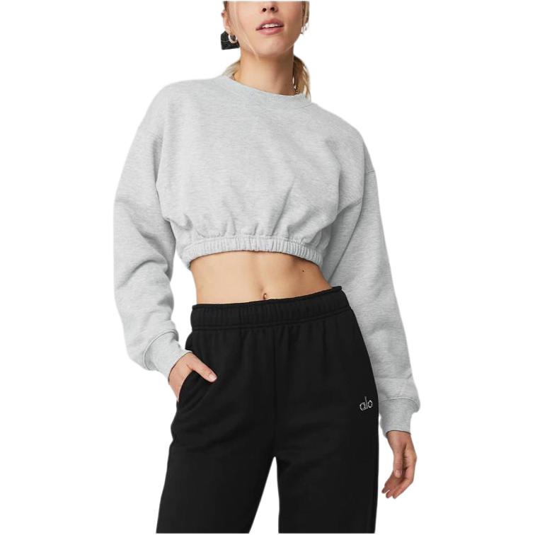 

Alo Yoga Свитер Women's Mixed Gray/Athletic Heather Grey