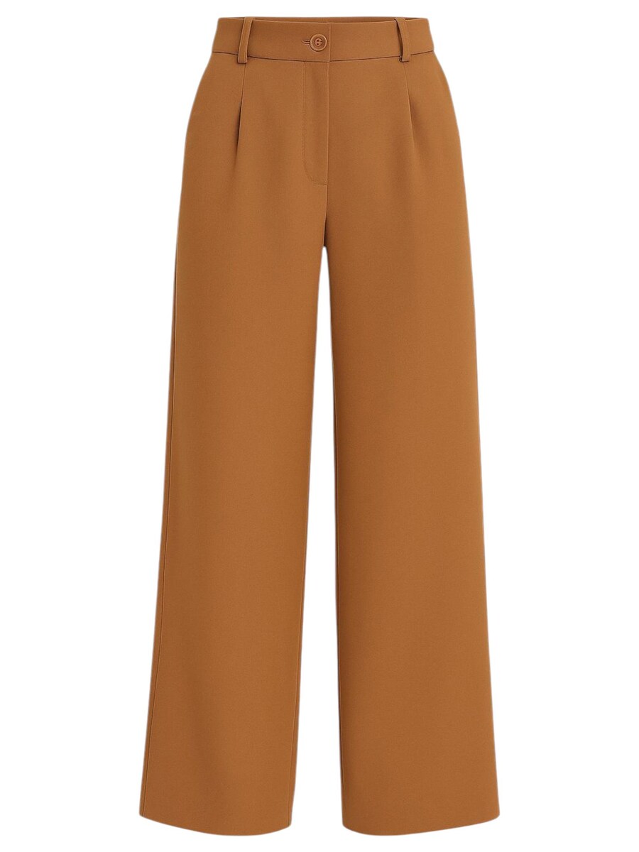 

Широкие брюки со складками спереди fashionshowcase Seyra, коричневый