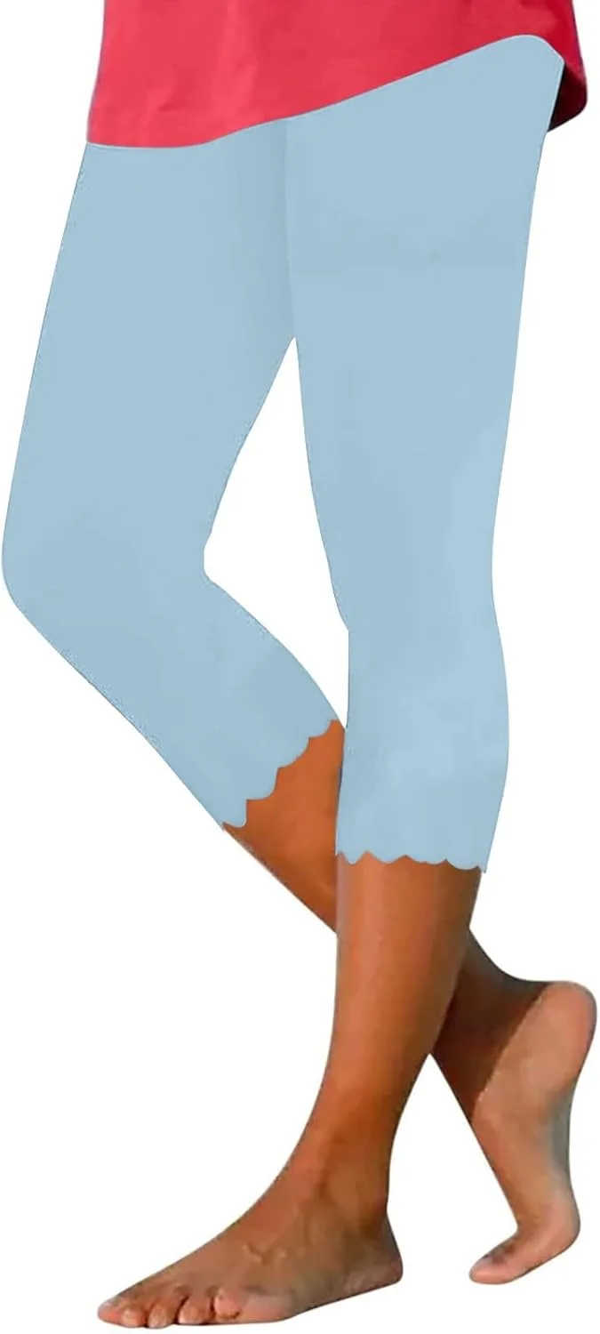 

Женские капри с эластичным поясом на шнурке LCMTWX