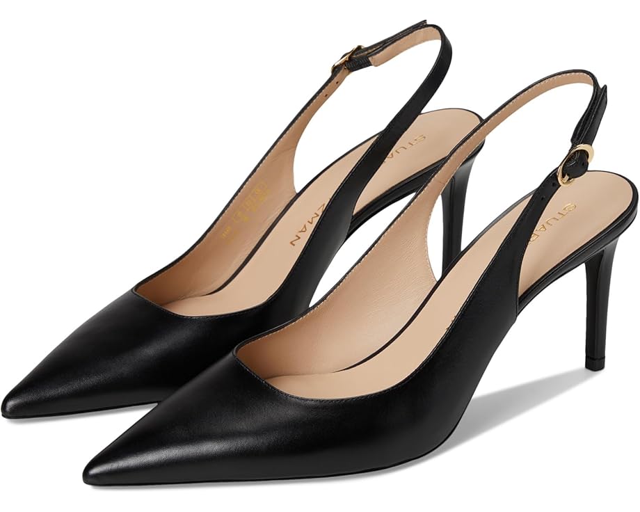 Туфли Stuart Weitzman Stuart Power Slingback 75, черный