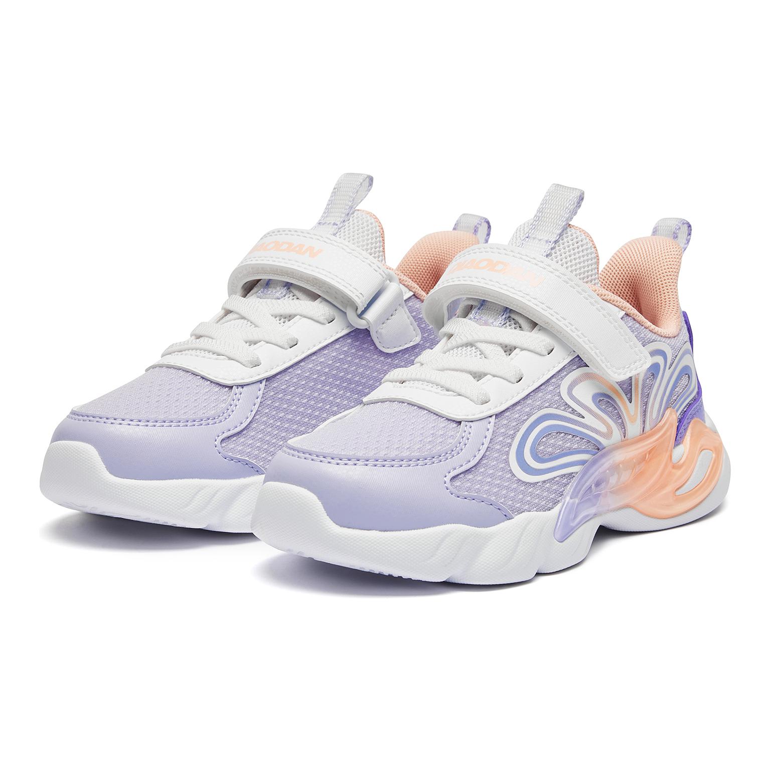 QIAODAN Низкие детские повседневные ботинки Slip Resistant, цвет Purple Pink — фото 4