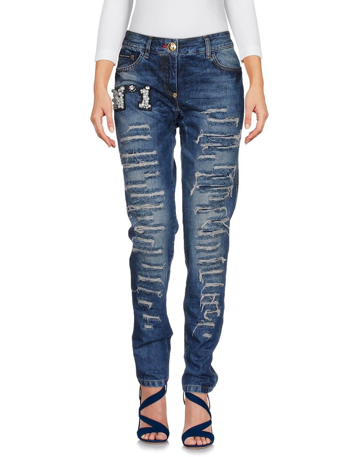 

Джинсы Philipp Plein, синий