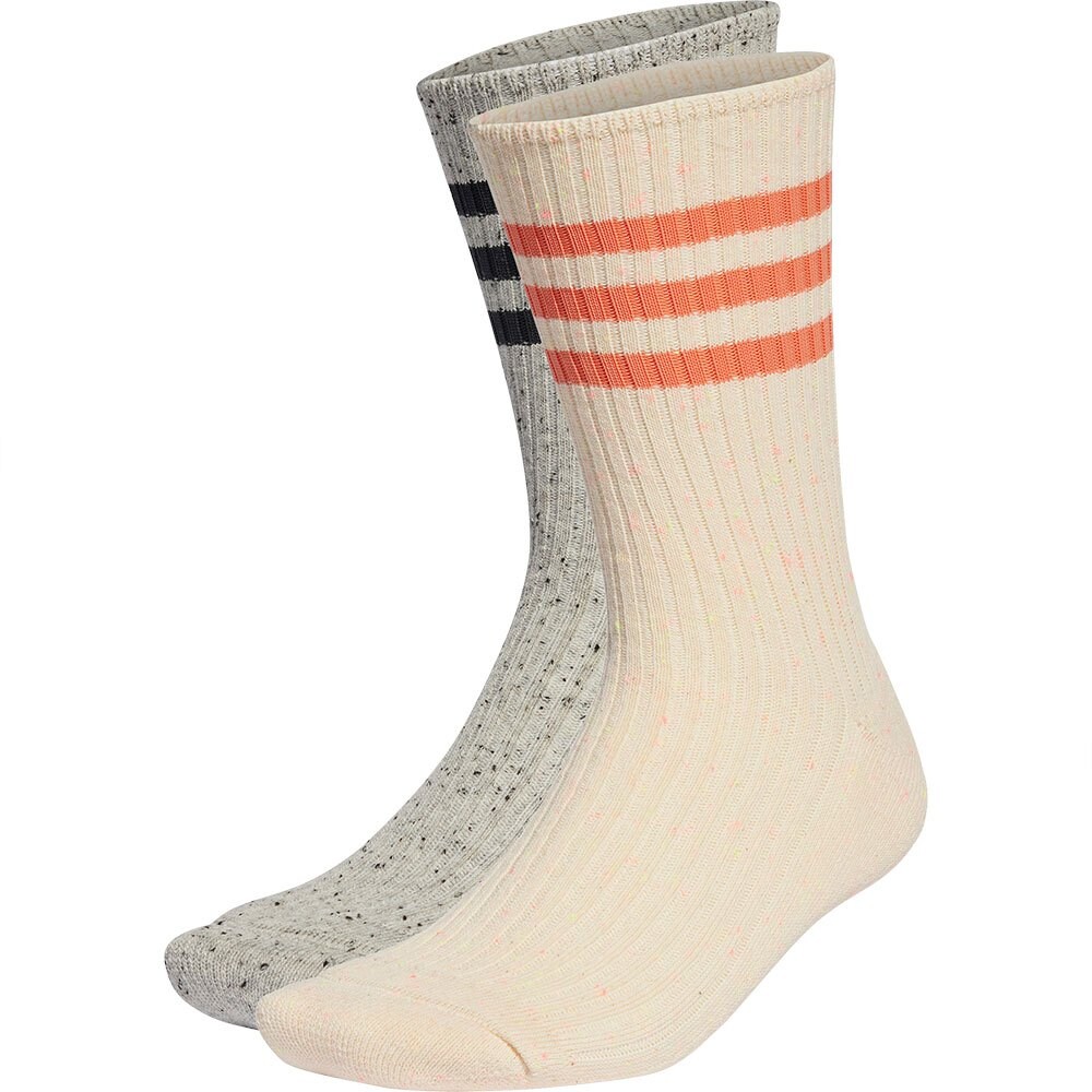 

Носки adidas Lounge Crew 2P 2 шт, разноцветный
