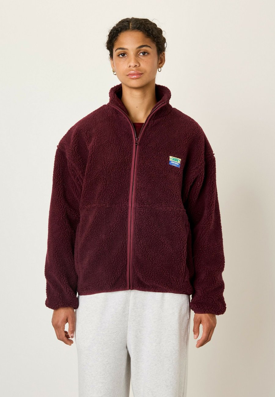 

Флисовая куртка American Vintage HOKTOWN, Bordeaux Chine/Bordeaux