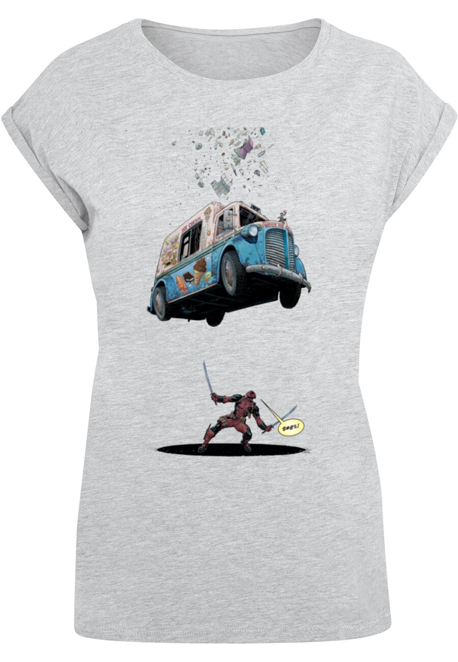 

Рубашка ABSOLUTE CULT Deadpool - Ice Cream, пятнистый серый