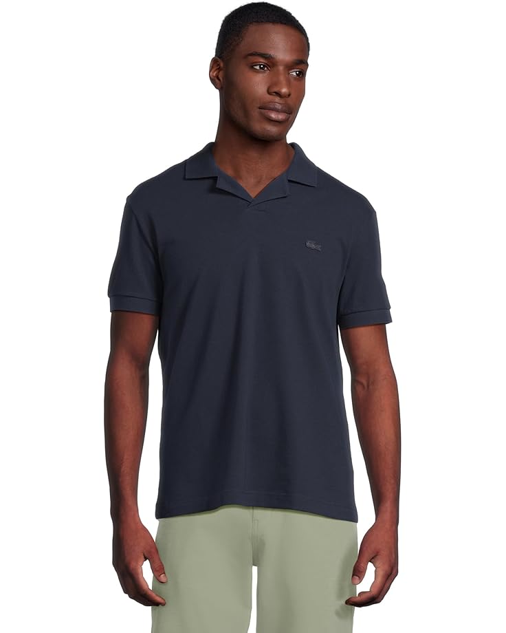

Поло Lacoste Classic Fit Buttonless Polo, цвет Navy Blue