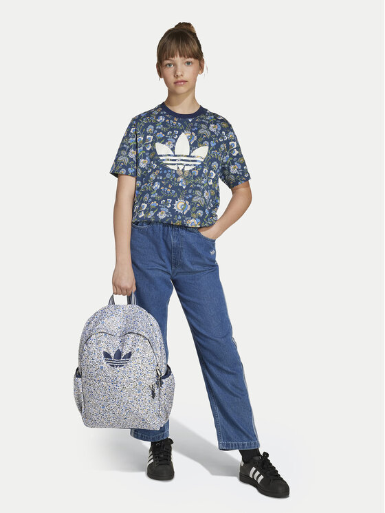 Свободная футболка Liberty London JV7818 Adidas, синий — фото 2