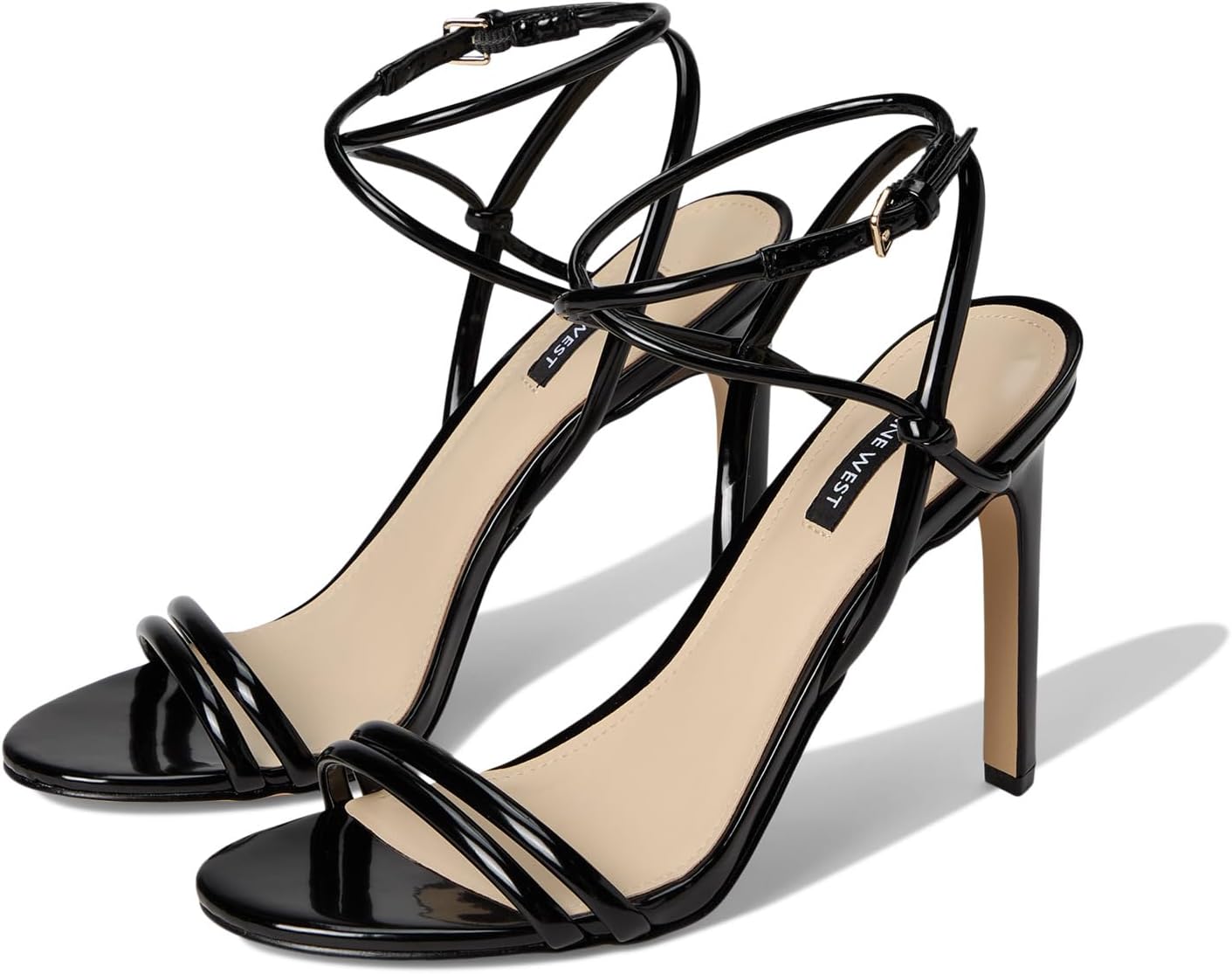Сандалии Nine West Malaya, цвет Black Patent