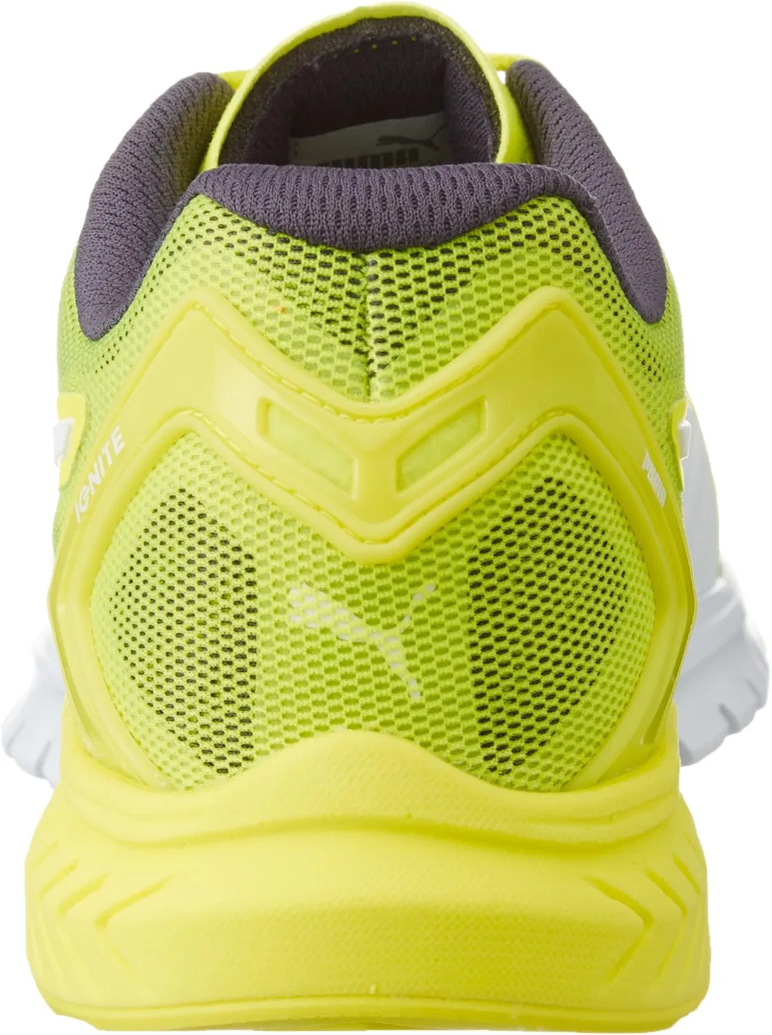 Мужские беговые кроссовки PUMA Ignite Dual, Yellow Safety Yellow Asphalt. — фото 3