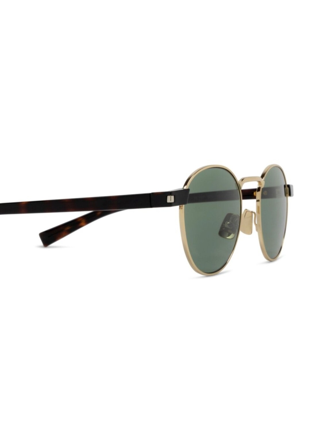 Мужские солнцезащитные очки Saint Laurent Eyewear, золотой — фото 3
