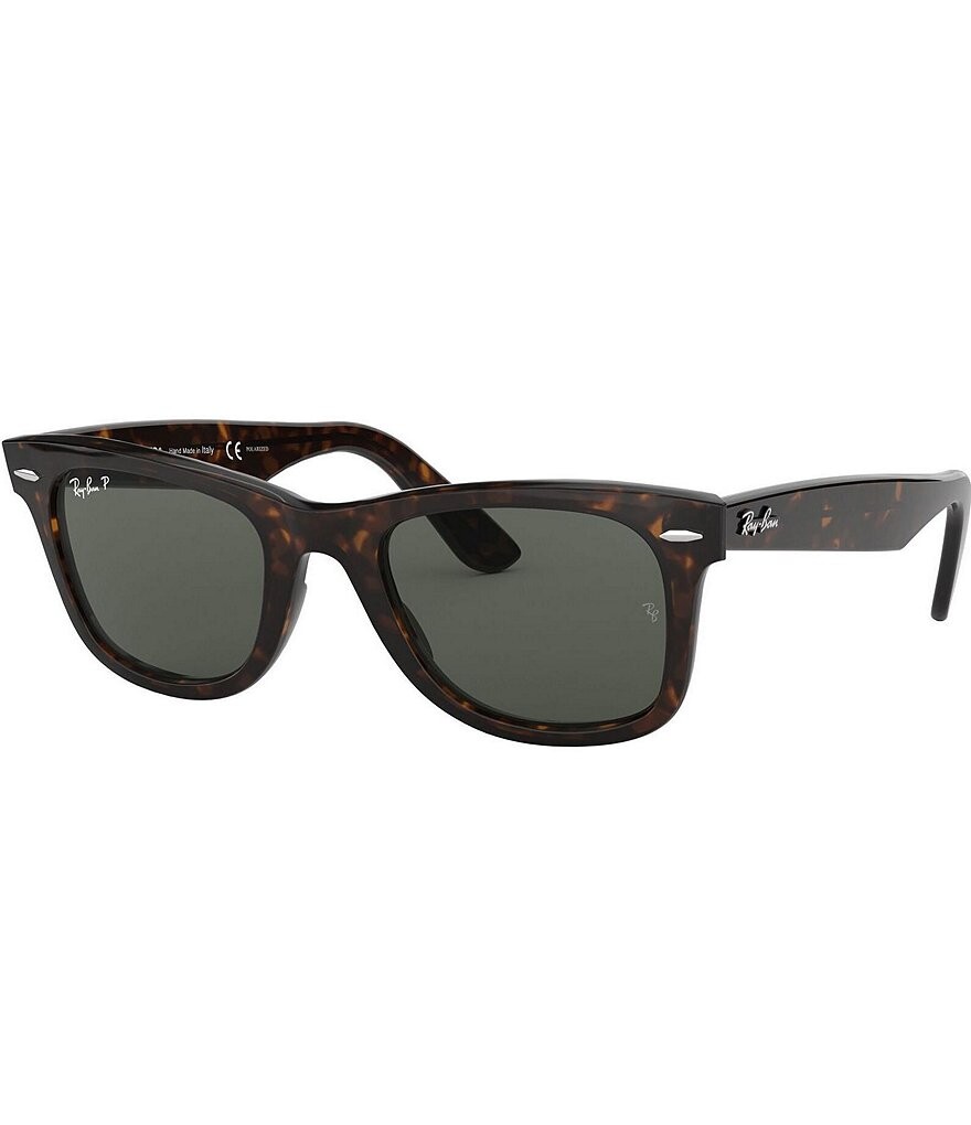 

Классические поляризационные солнцезащитные очки Ray-Ban унисекс Wayfarer 50 мм, коричневый
