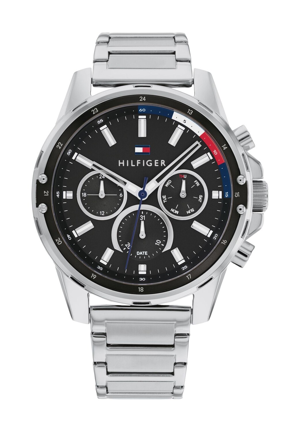 

Мужские многофункциональные часы Mason 1791936 TOMMY HILFIGER, серебро