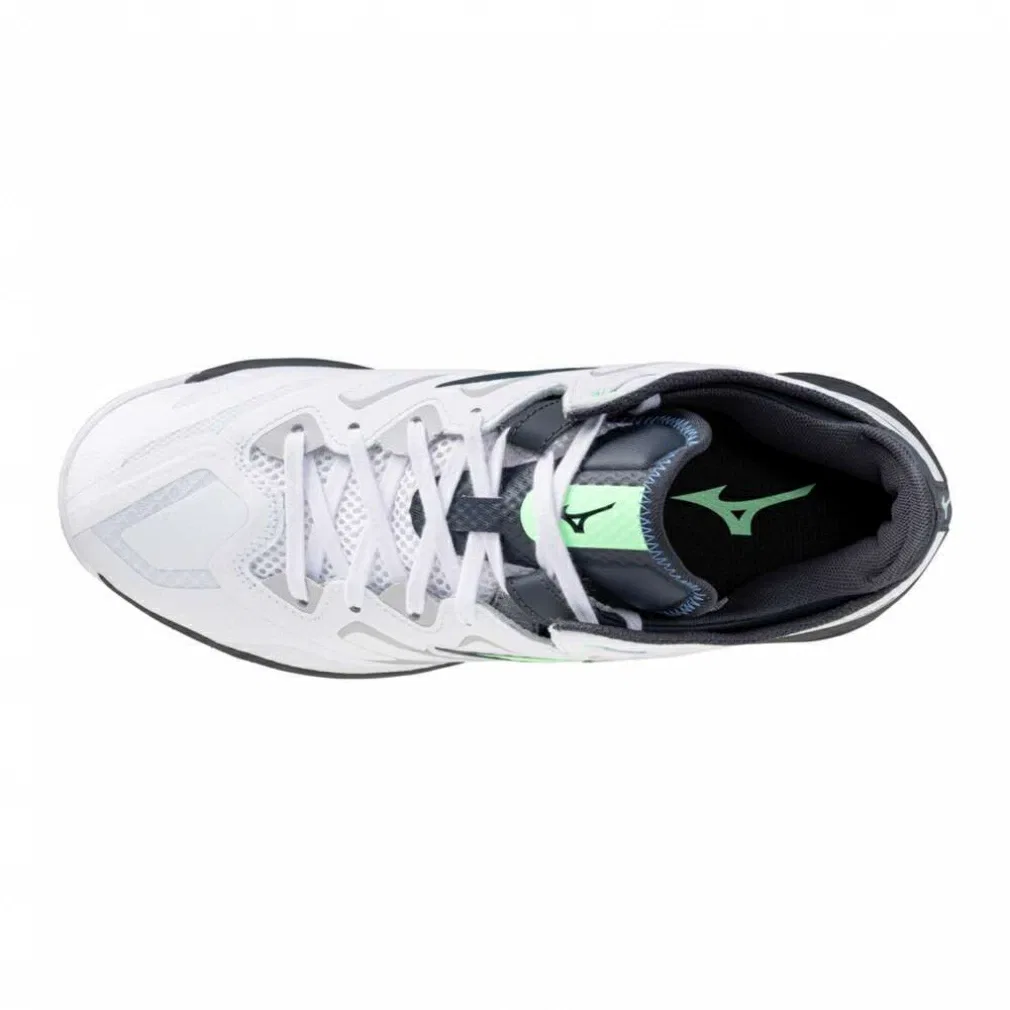 Кроссовки для настольного тенниса «Wave Medal Neo» от Mizuno, White X Black — фото 3
