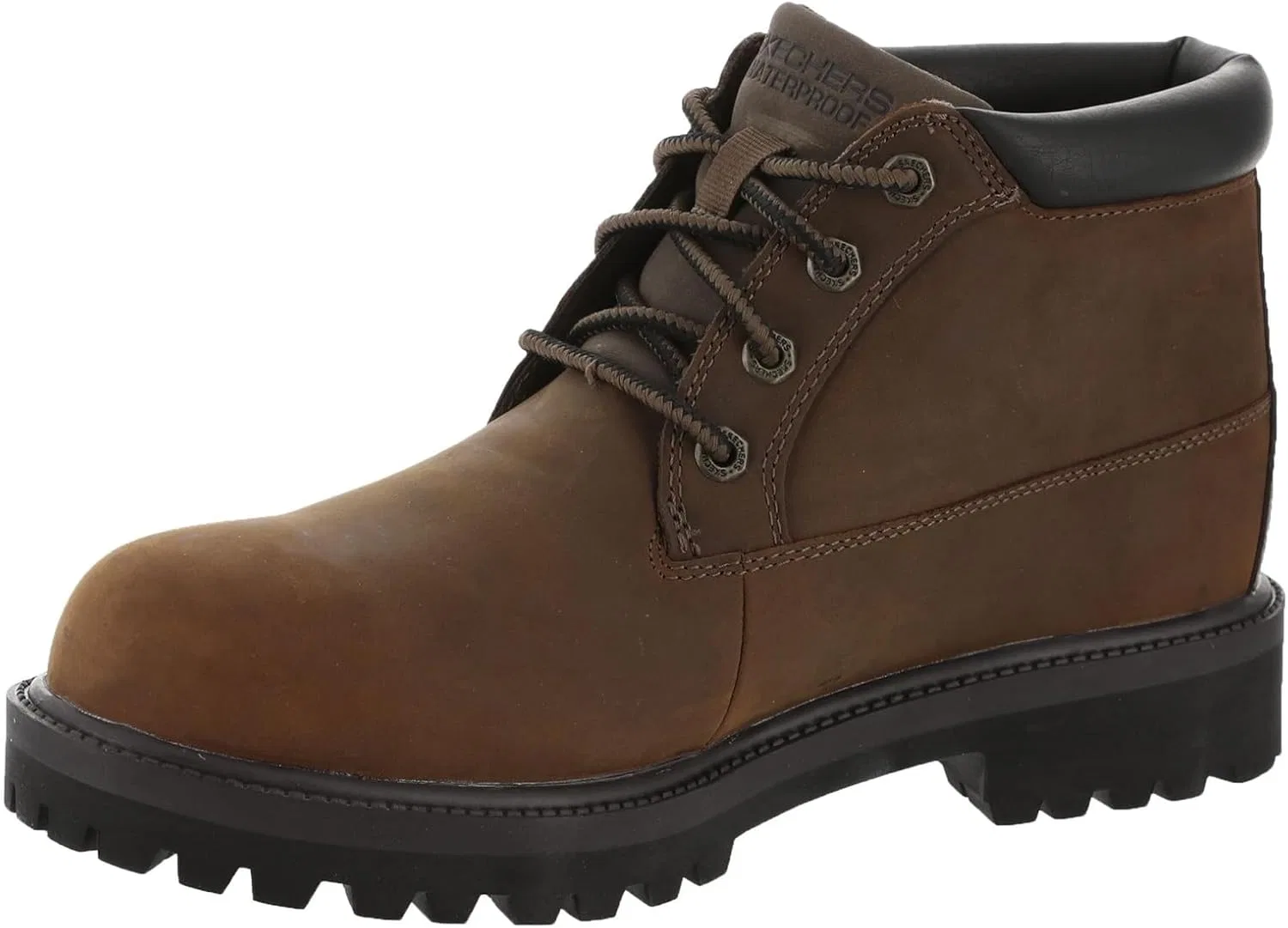 Мужские ботинки Skechers Sergeants ThaxterChukka, Ch Dark Brown — фото 4