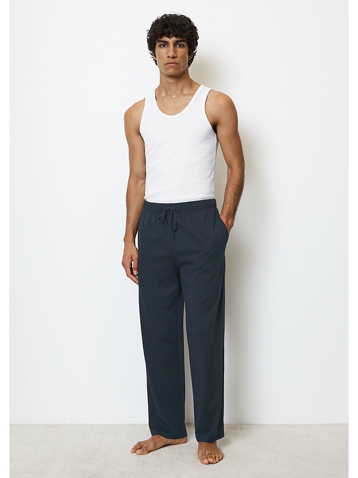 

Тканевые брюки Marc OВґPolo Bodywear, темно-синий