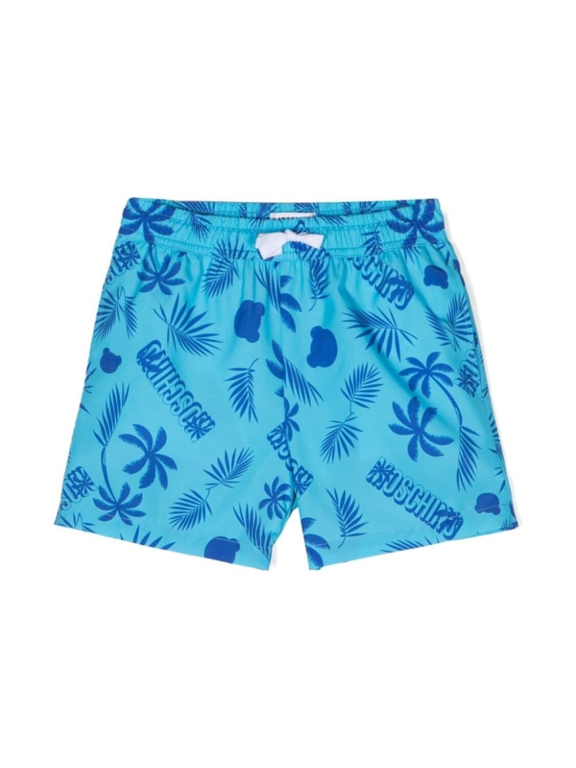 

Moschino Kids плавки-шорты с логотипом, синий