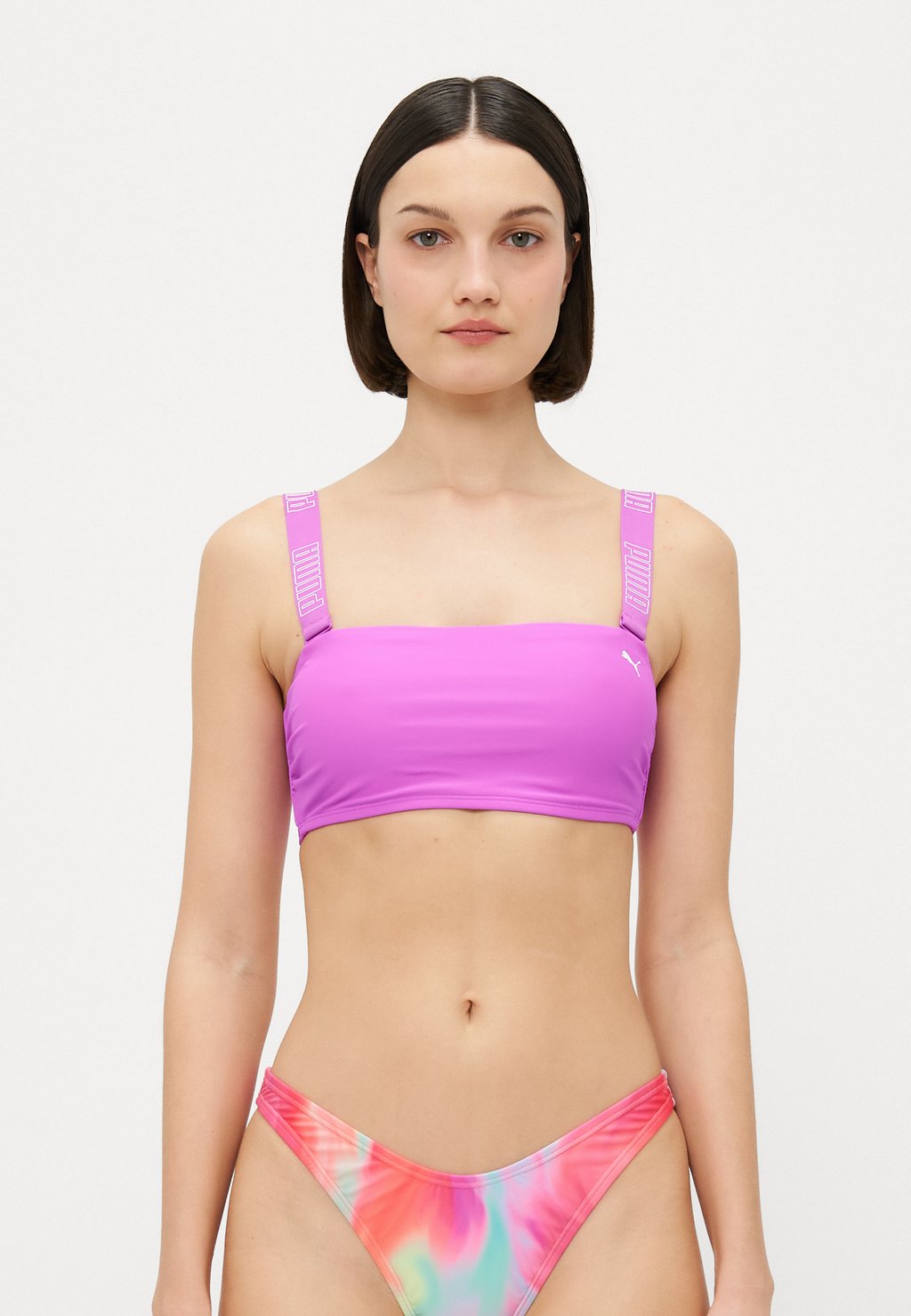 

Верх бикини SWIM WOMEN BANDEAU Puma, фиолетовый