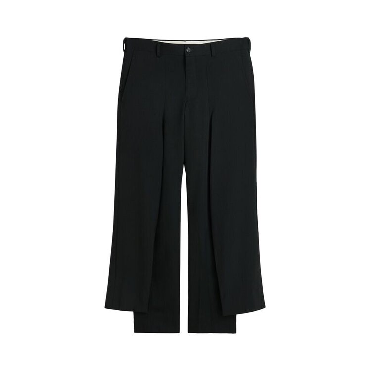 

Брюки Comme Des Garçons Comme des Garçons Homme Plus Double Leg Trousers, черный