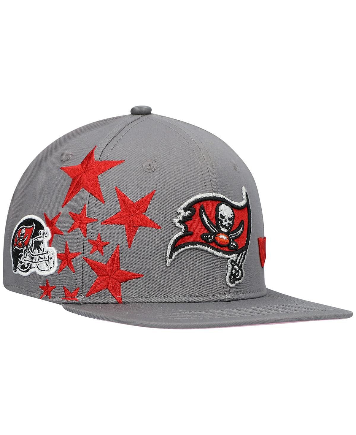 

Мужская оловянная розовая кепка Tampa Bay Buccaneers Stars Snapback Pro Standard