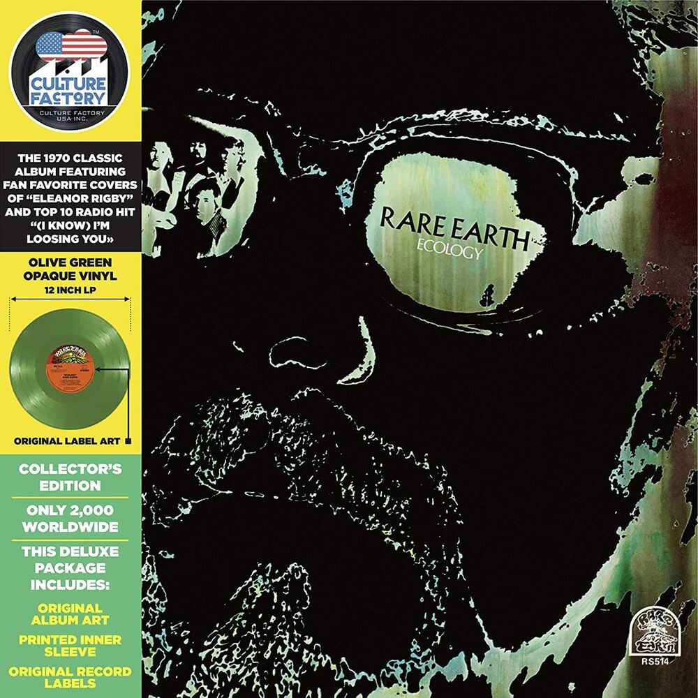 

Виниловая пластинка LP Ecology [Olive Green Vinyl] - Rare Earth