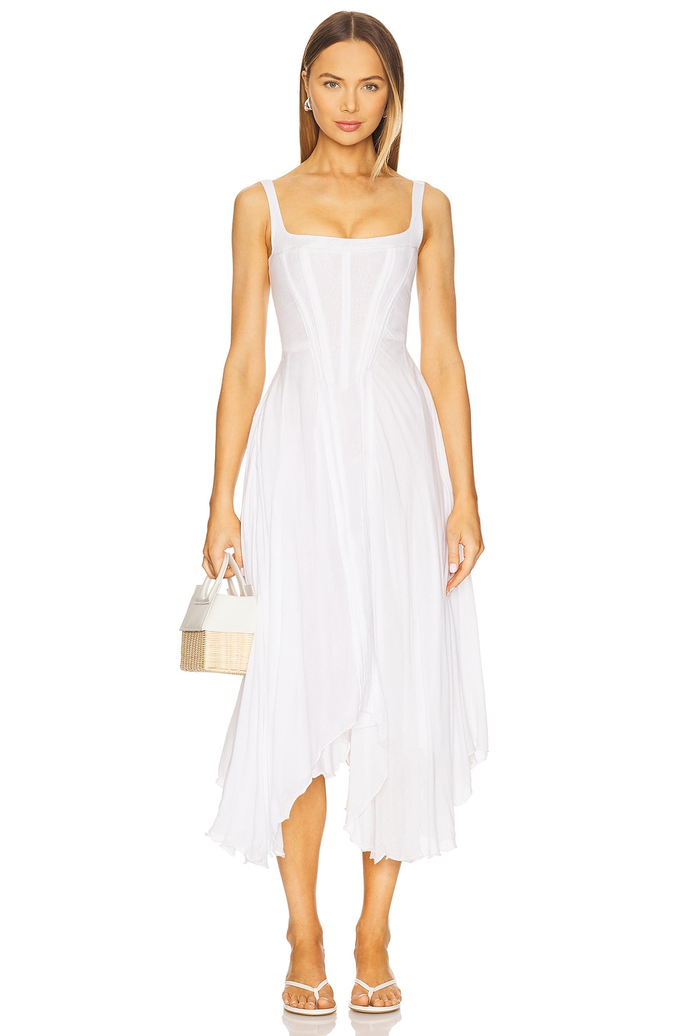 

Платье "Медовый месяц" Understated Leather, white