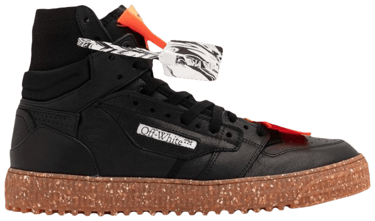 

Кроссовки Off-White Off-Court 3.0 High 'Black Grey', черный