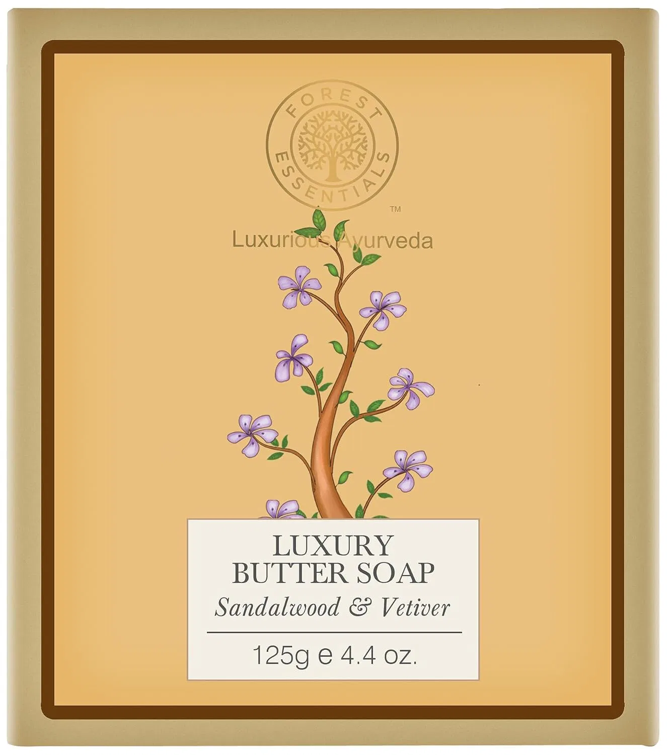 Роскошное мыло с сандалом и ветивером от Forest Essentials, 100 г Forest Essentials
