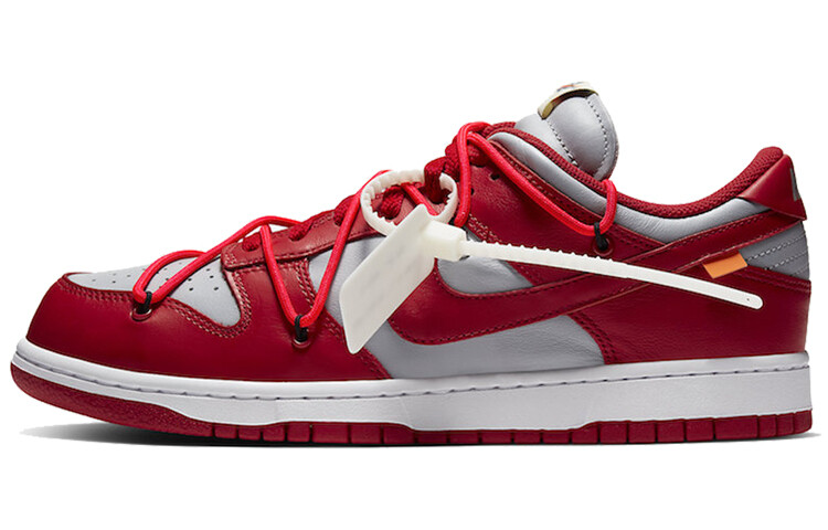 

Кроссовки Nike Dunk Low Off White University Red