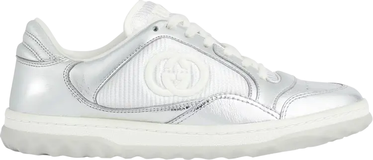 Кроссовки Gucci Wmns MAC80 Sneaker 'Metallic Silver', серебряный