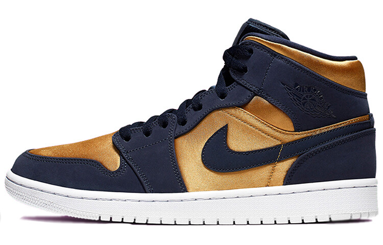 

Кроссовки JORDAN 1 Mid Obsidian Desert Ochre