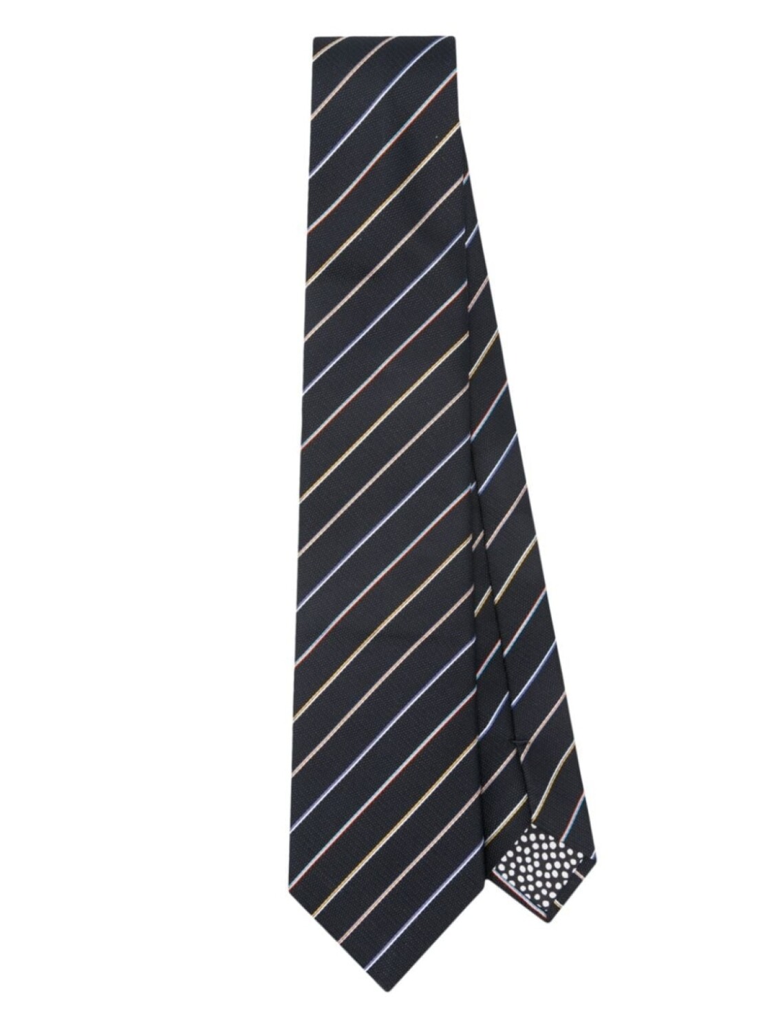 

Шелковый галстук Multi Stripe Paul Smith, синий