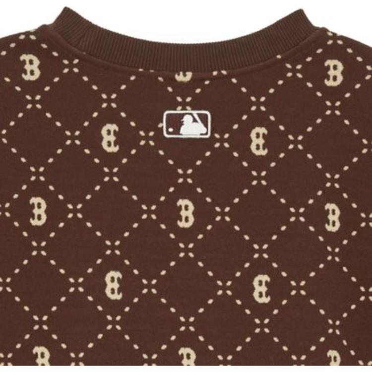 

Свитшоты унисекс темно-коричневые MLB
