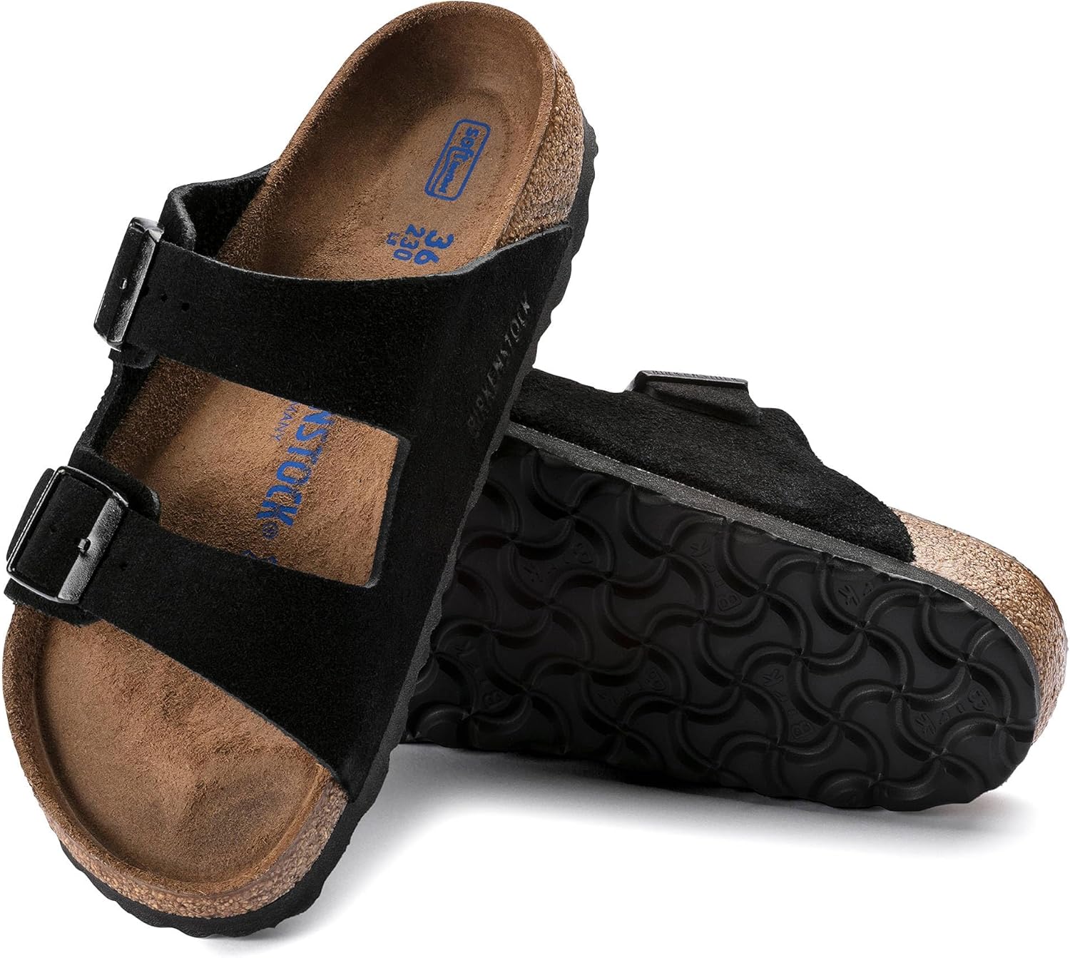 

Кожаные сандалии Birkenstock Arizona унисекс, Noir