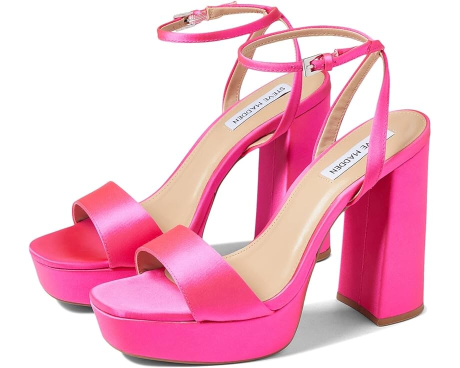 

Туфли Steve Madden Lessa Sandal, цвет Pink Satin