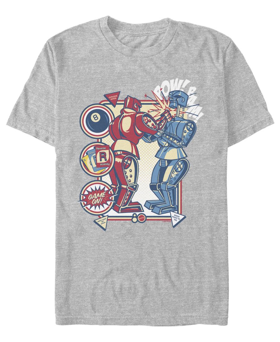 

Мужская футболка с круглым вырезом, посвященная 80-летию компании Mattel Fifth Sun, Sport Gray